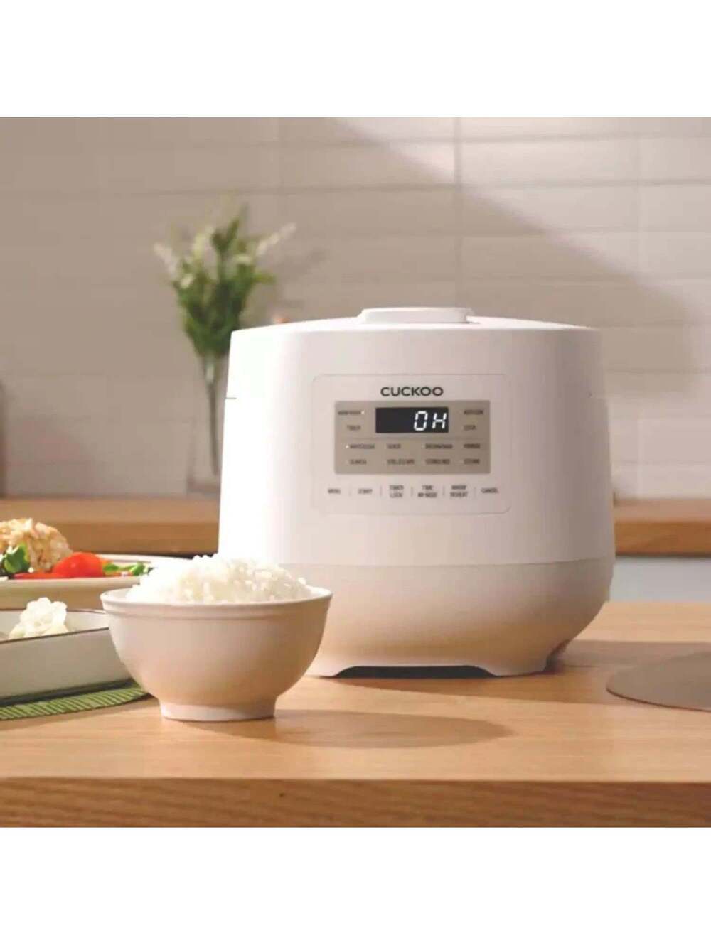 Cuckoo CR-0641F 6-Cup Micom Rice Cooker Warmer Nonstick Inner Pot White NEW